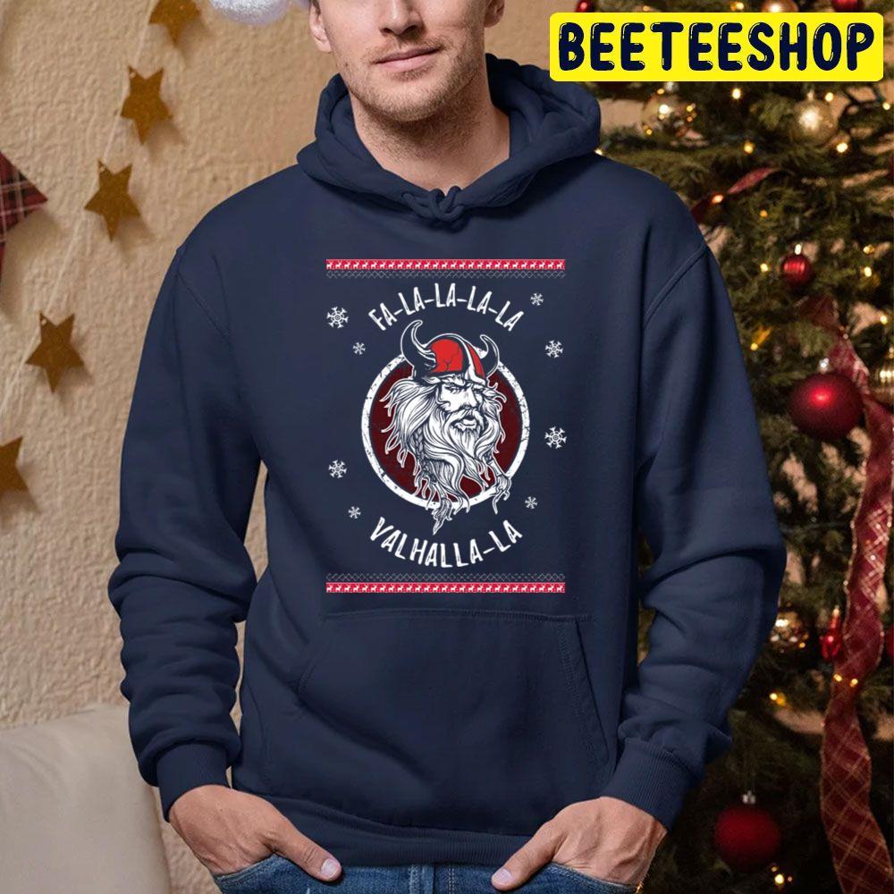 Falalala Valhalla Ugly Christmas Viking Norse Xmas Nordic Beeteeshop Trending Unisex Sweatshirt Falalala Valhalla Ugly Christmas Viking Norse Xmas Nordic Beeteeshop Trending Unisex Sweatshirt