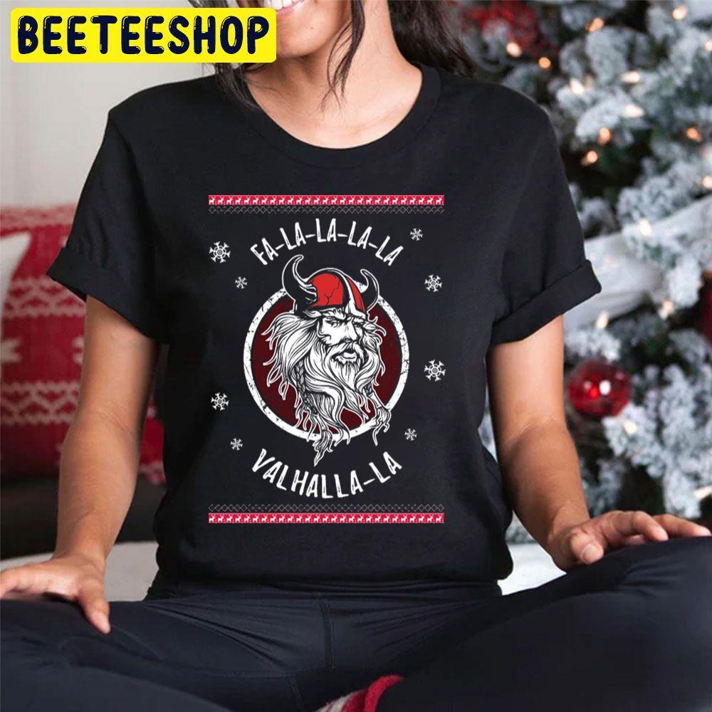 Falalala Valhalla Ugly Christmas Viking Norse Xmas Nordic Beeteeshop Trending Unisex Sweatshirt Falalala Valhalla Ugly Christmas Viking Norse Xmas Nordic Beeteeshop Trending Unisex Sweatshirt