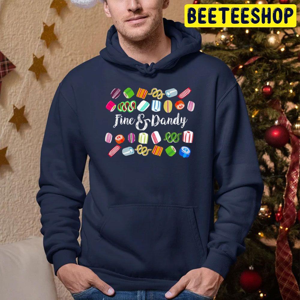 Fine And Dandy Hard Candy Christmas Beeteeshop Trending Unisex Sweatshirt Fine And Dandy Hard Candy Christmas Beeteeshop Trending Unisex Sweatshirt