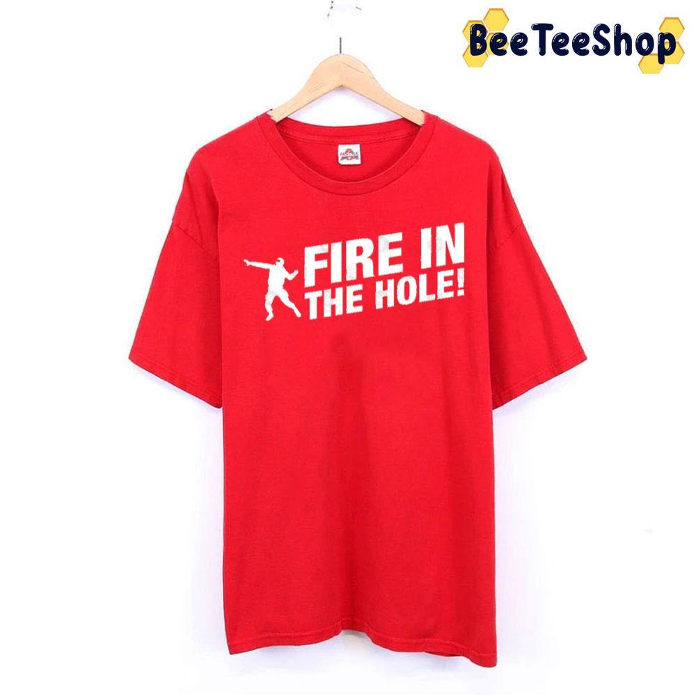 Fire In The Hole Gaming Playerunknown's Battlegrounds Unisex T-Shirt Fire In The Hole Gaming Playerunknown's Battlegrounds Unisex T-Shirt
