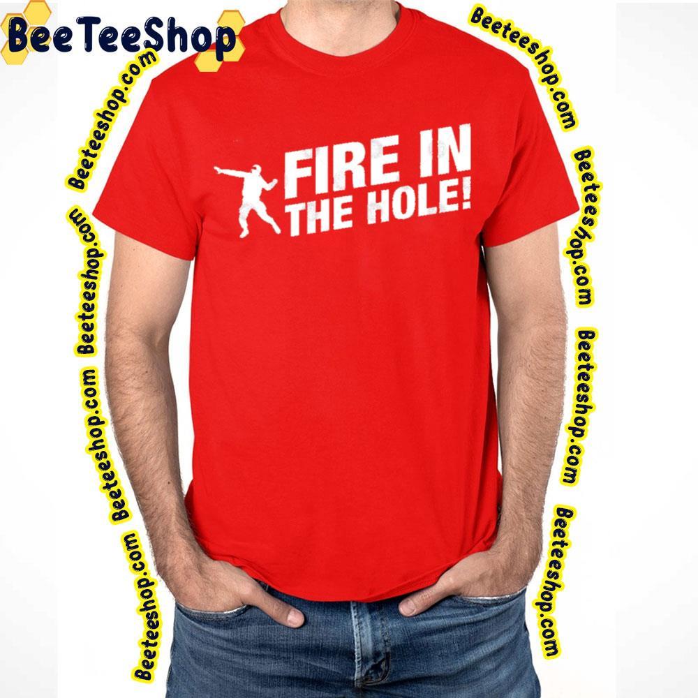Fire In The Hole Gaming Playerunknown's Battlegrounds Unisex T-Shirt Fire In The Hole Gaming Playerunknown's Battlegrounds Unisex T-Shirt