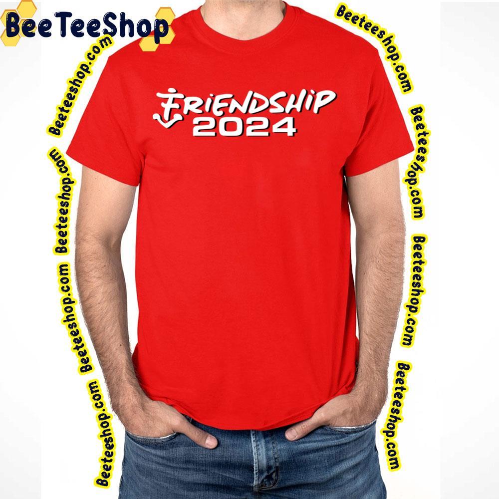 Friendship 2024 Black Beeteeshop Trending Unisex T-Shirt Friendship 2024 Black Beeteeshop Trending Unisex T-Shirt
