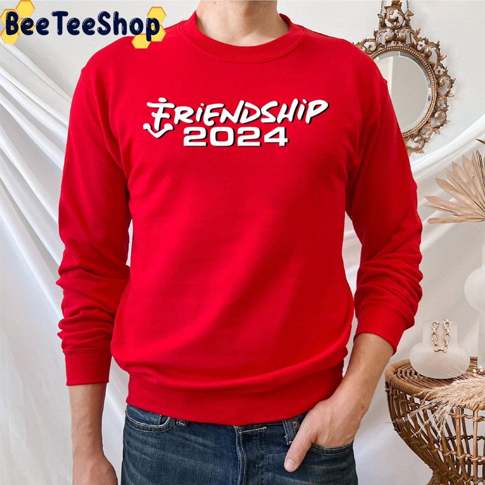 Friendship 2024 Black Beeteeshop Trending Unisex T-Shirt Friendship 2024 Black Beeteeshop Trending Unisex T-Shirt