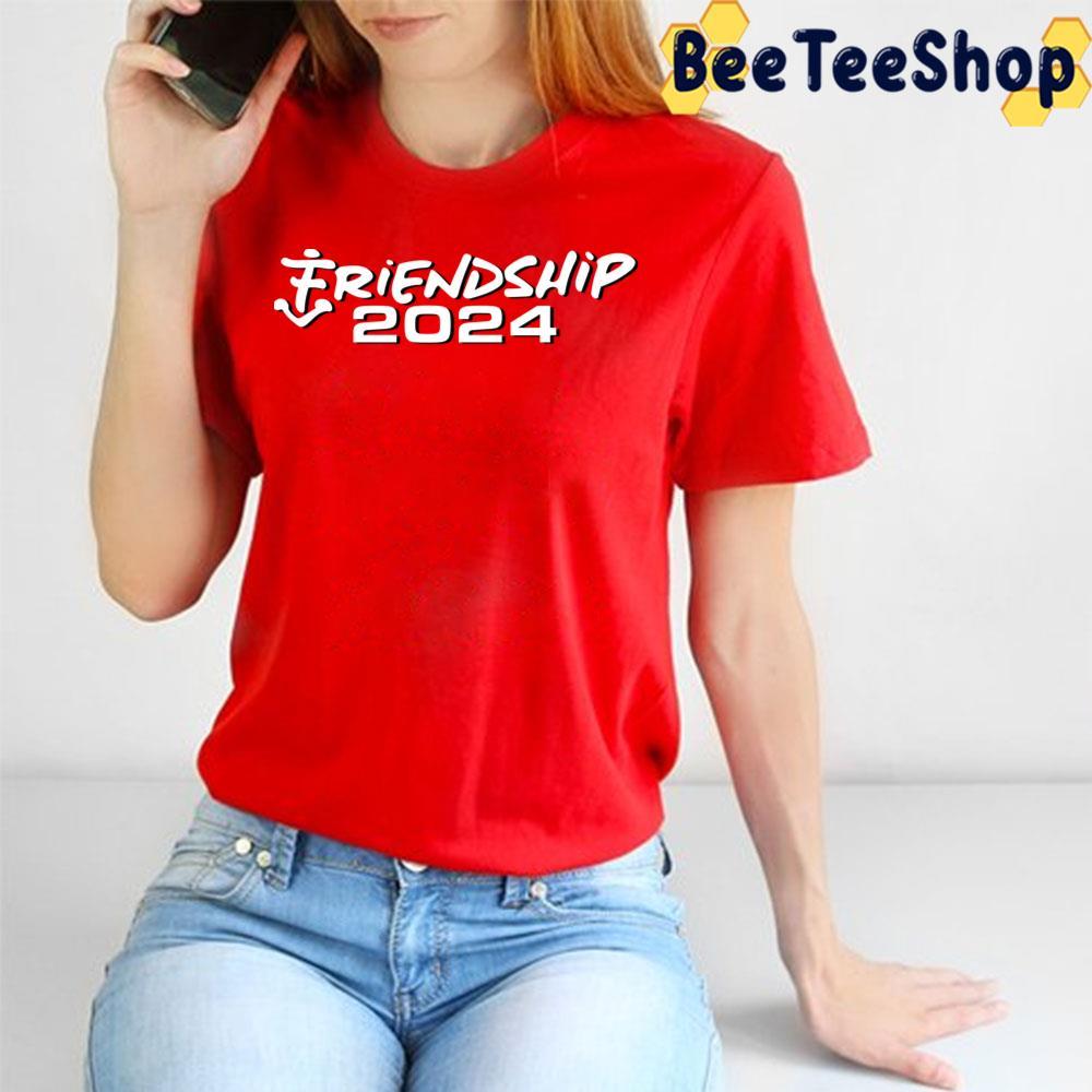 Friendship 2024 Black Beeteeshop Trending Unisex T-Shirt Friendship 2024 Black Beeteeshop Trending Unisex T-Shirt