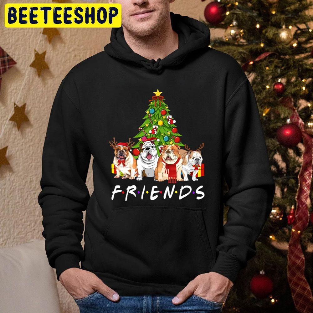 Frineds Christmas Tree Bulldogs Beeteeshop Trending Unisex Sweatshirt Frineds Christmas Tree Bulldogs Beeteeshop Trending Unisex Sweatshirt