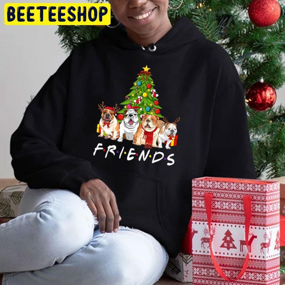 Frineds Christmas Tree Bulldogs Beeteeshop Trending Unisex Sweatshirt Frineds Christmas Tree Bulldogs Beeteeshop Trending Unisex Sweatshirt