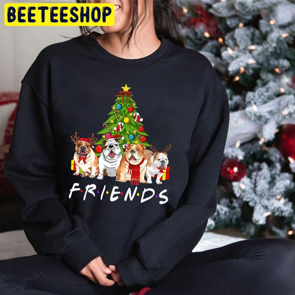 Frineds Christmas Tree Bulldogs Beeteeshop Trending Unisex Sweatshirt Frineds Christmas Tree Bulldogs Beeteeshop Trending Unisex Sweatshirt