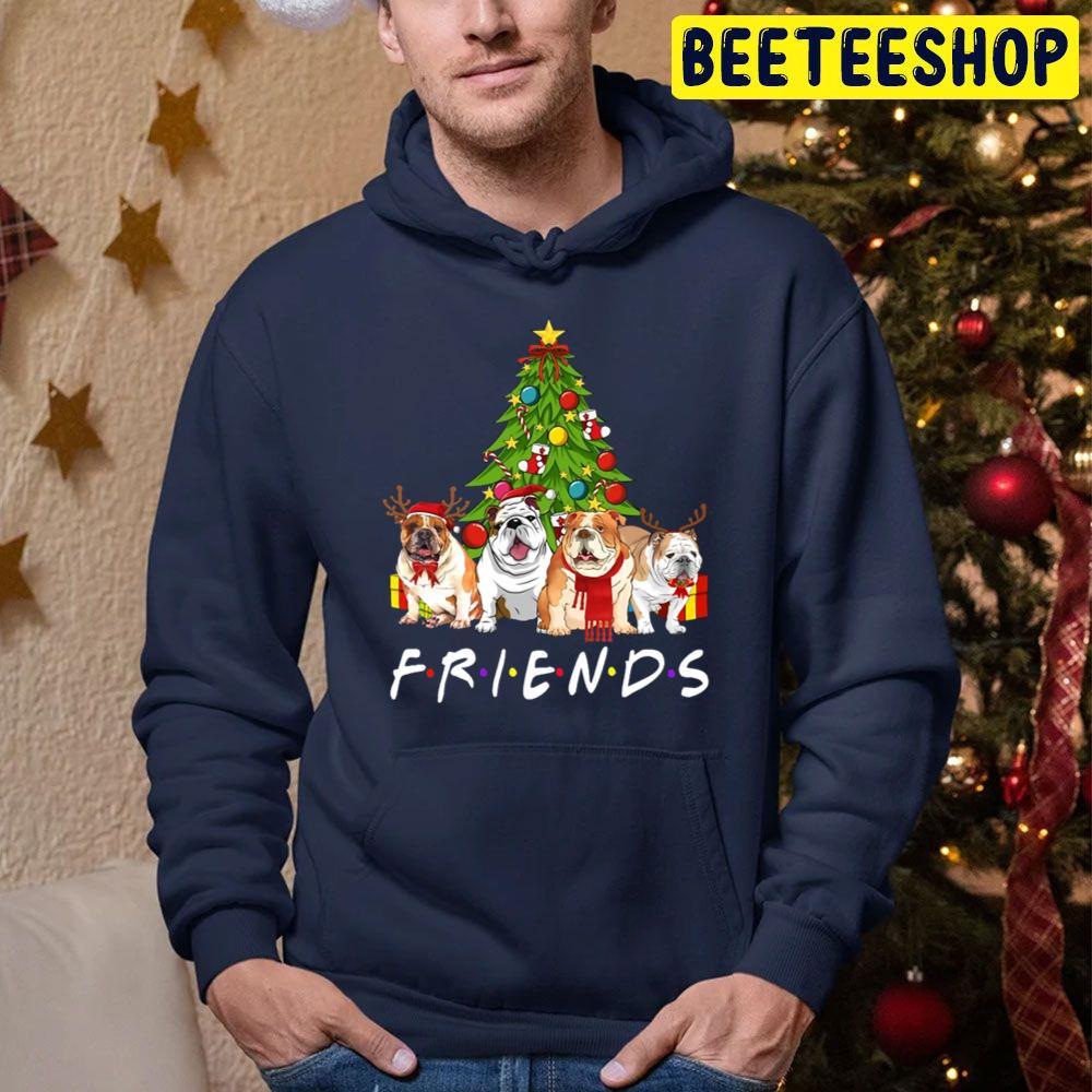 Frineds Christmas Tree Bulldogs Beeteeshop Trending Unisex Sweatshirt Frineds Christmas Tree Bulldogs Beeteeshop Trending Unisex Sweatshirt