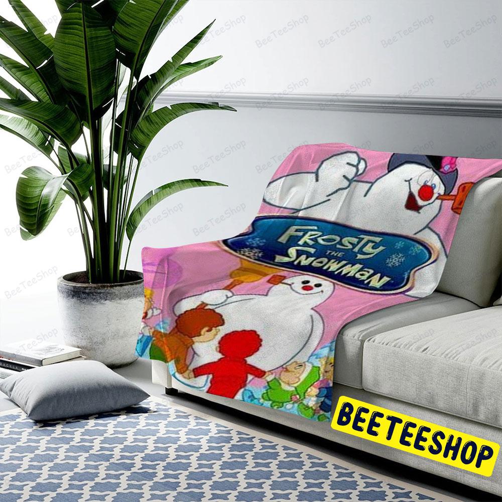 Frosty The Snowman 05 Trending US Cozy Blanket Frosty The Snowman 05 Trending US Cozy Blanket