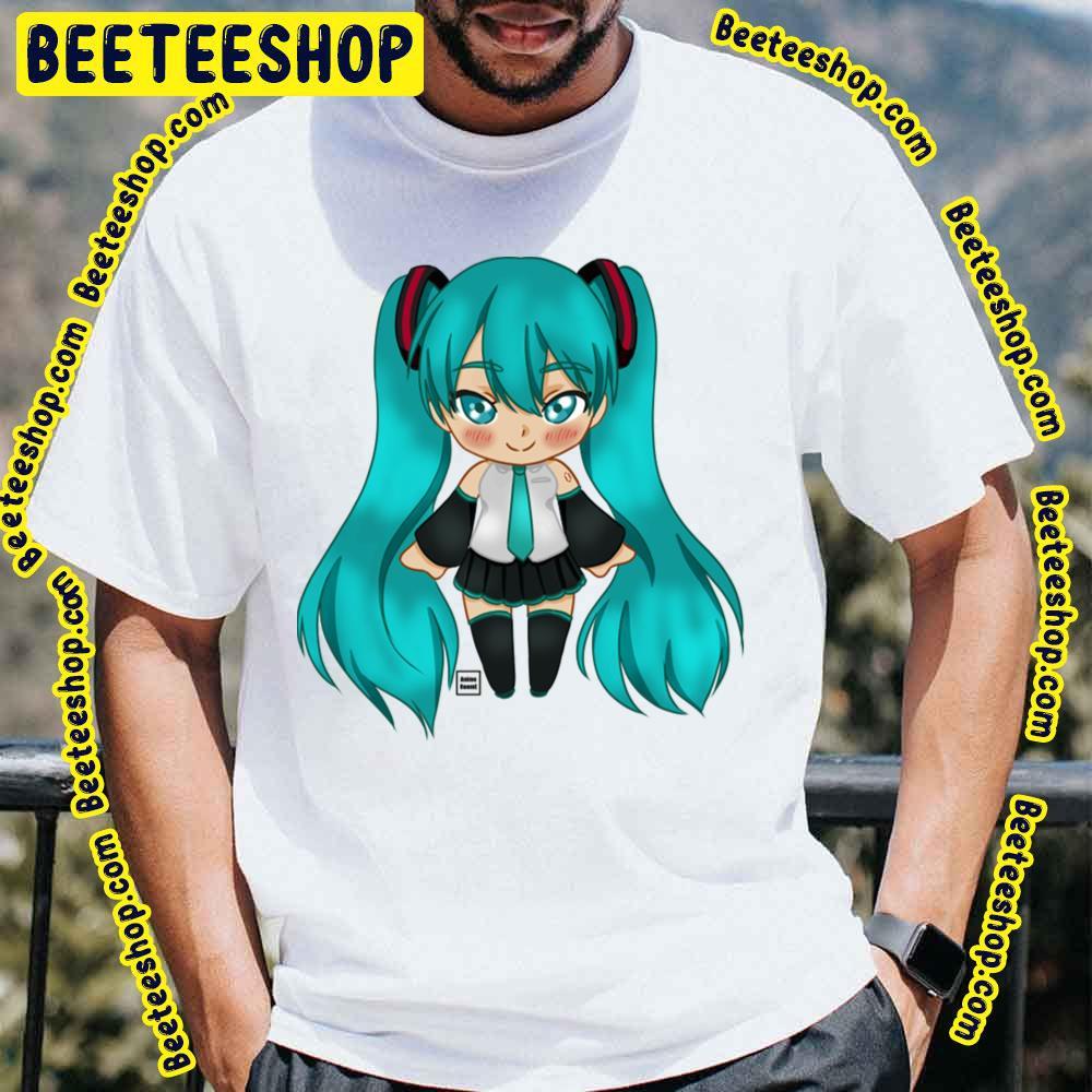 Funnny Chibi Hatsune Miku Vocaloid Beeteeshop Trending Unisex T-Shirt Funnny Chibi Hatsune Miku Vocaloid Beeteeshop Trending Unisex T-Shirt