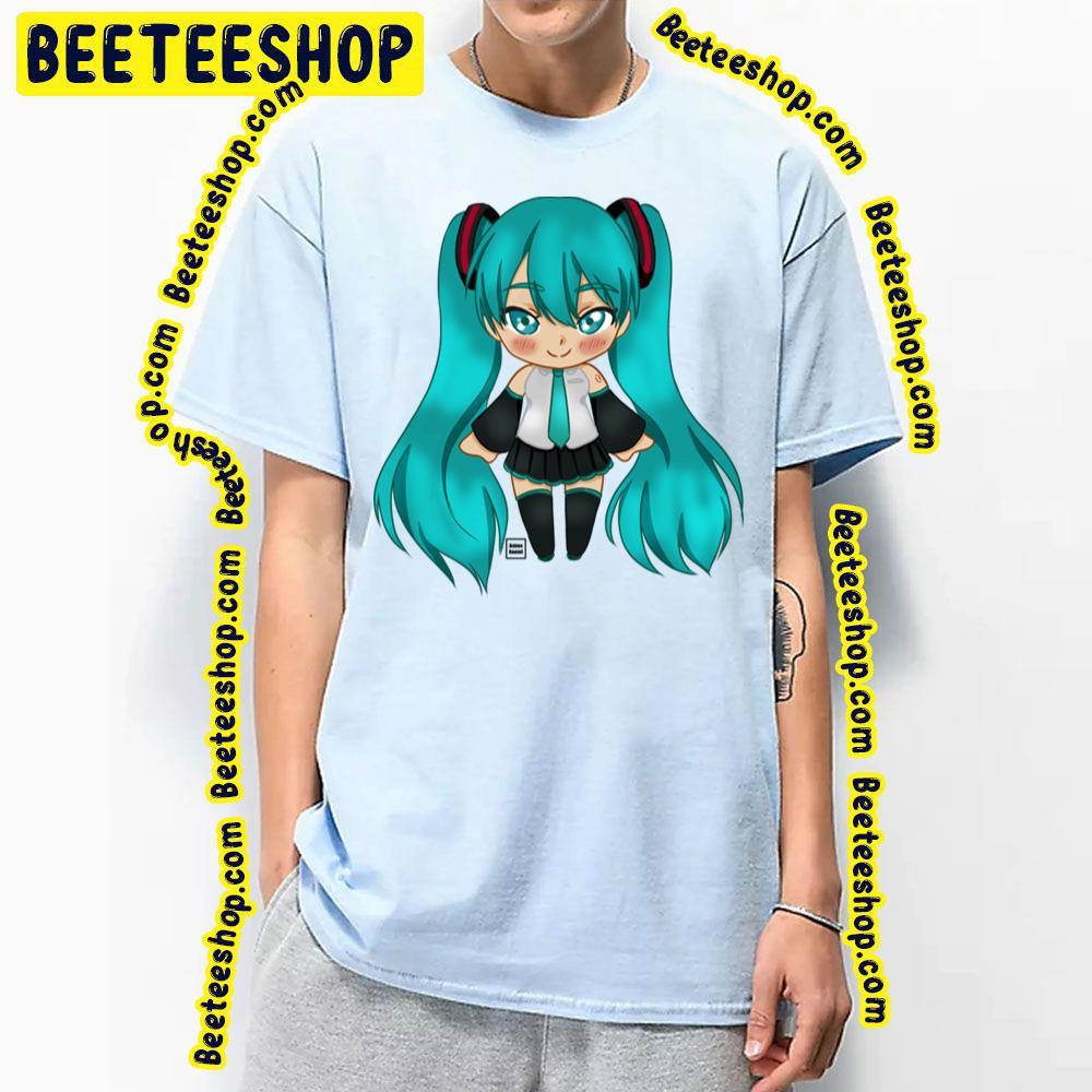 Funnny Chibi Hatsune Miku Vocaloid Beeteeshop Trending Unisex T-Shirt Funnny Chibi Hatsune Miku Vocaloid Beeteeshop Trending Unisex T-Shirt