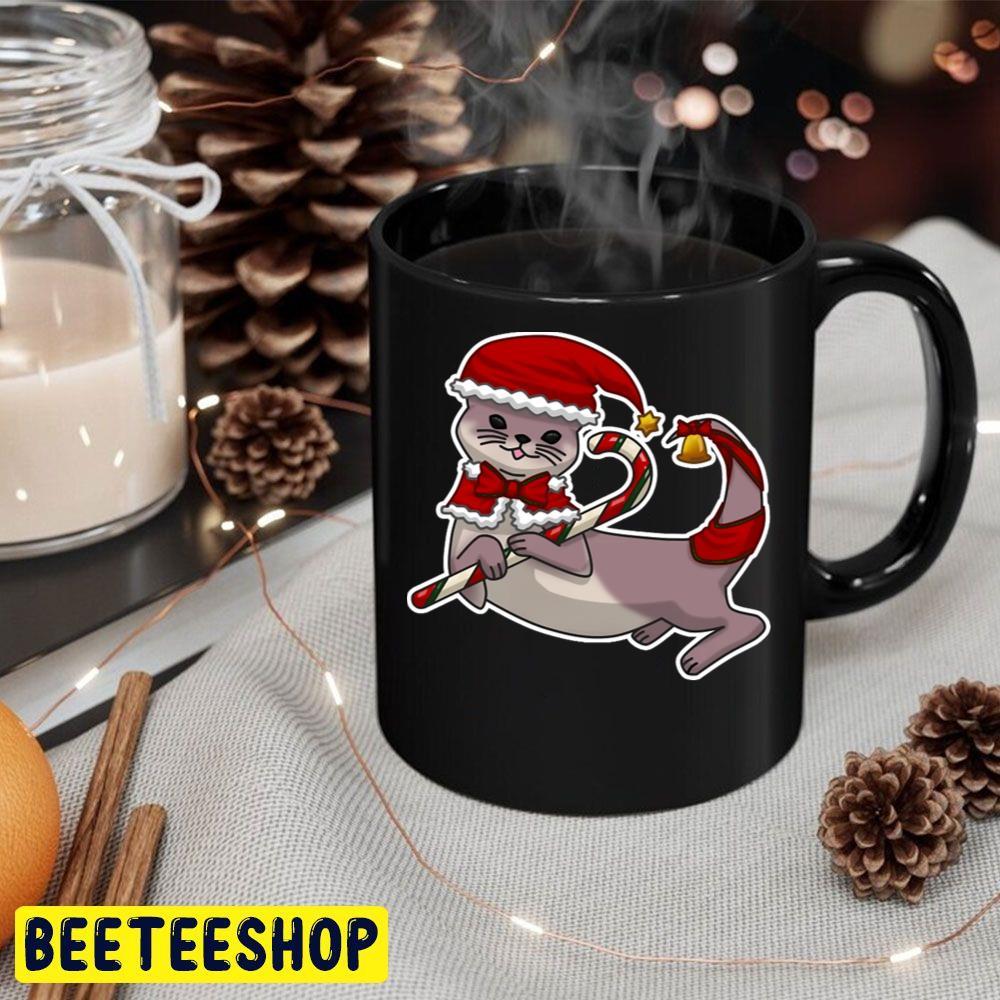 Funny Christmas Cat Beeteeshop Trending Unisex Sweatshirt Funny Christmas Cat Beeteeshop Trending Unisex Sweatshirt