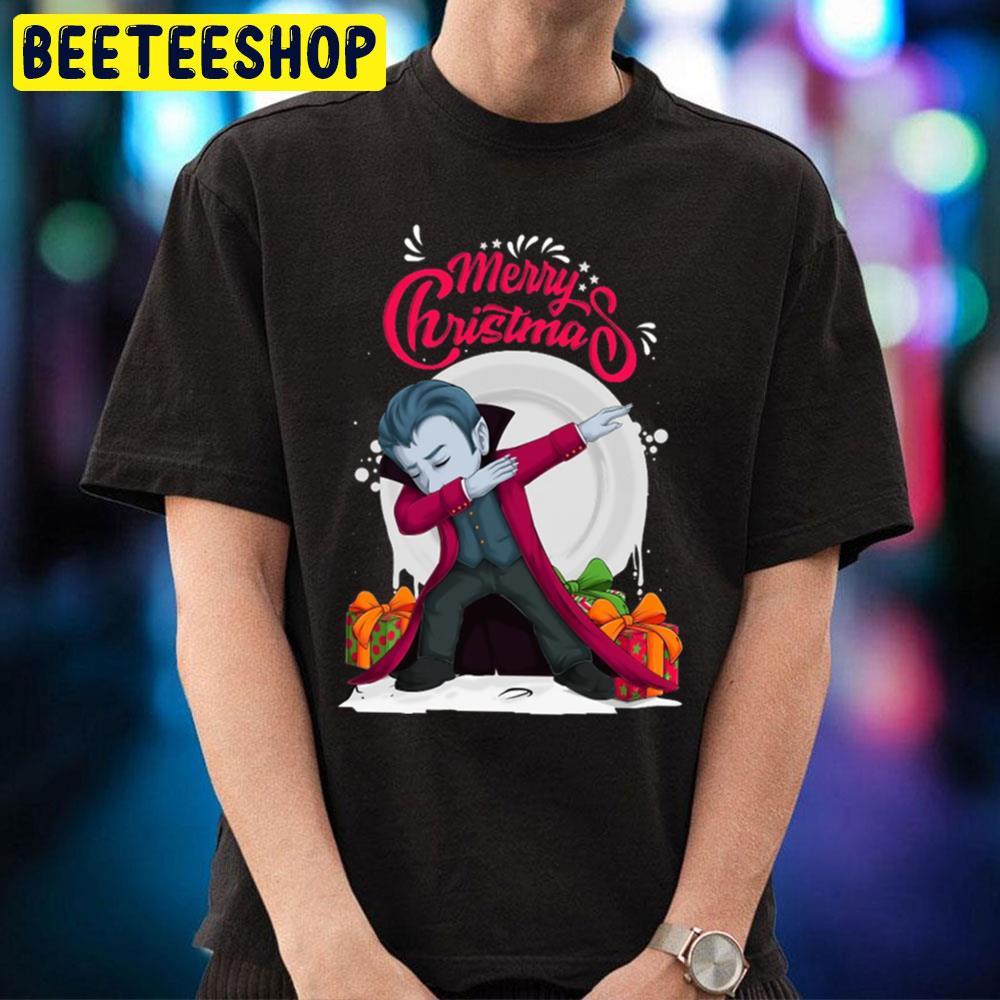 Funny Christmas Dabbing Dracula Halloween Beeteeshop Trending Unisex T-Shirt Funny Christmas Dabbing Dracula Halloween Beeteeshop Trending Unisex T-Shirt