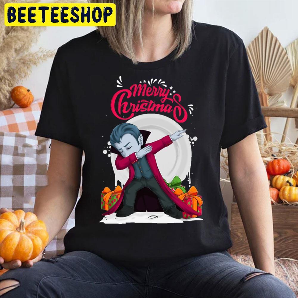 Funny Christmas Dabbing Dracula Halloween Beeteeshop Trending Unisex T-Shirt Funny Christmas Dabbing Dracula Halloween Beeteeshop Trending Unisex T-Shirt