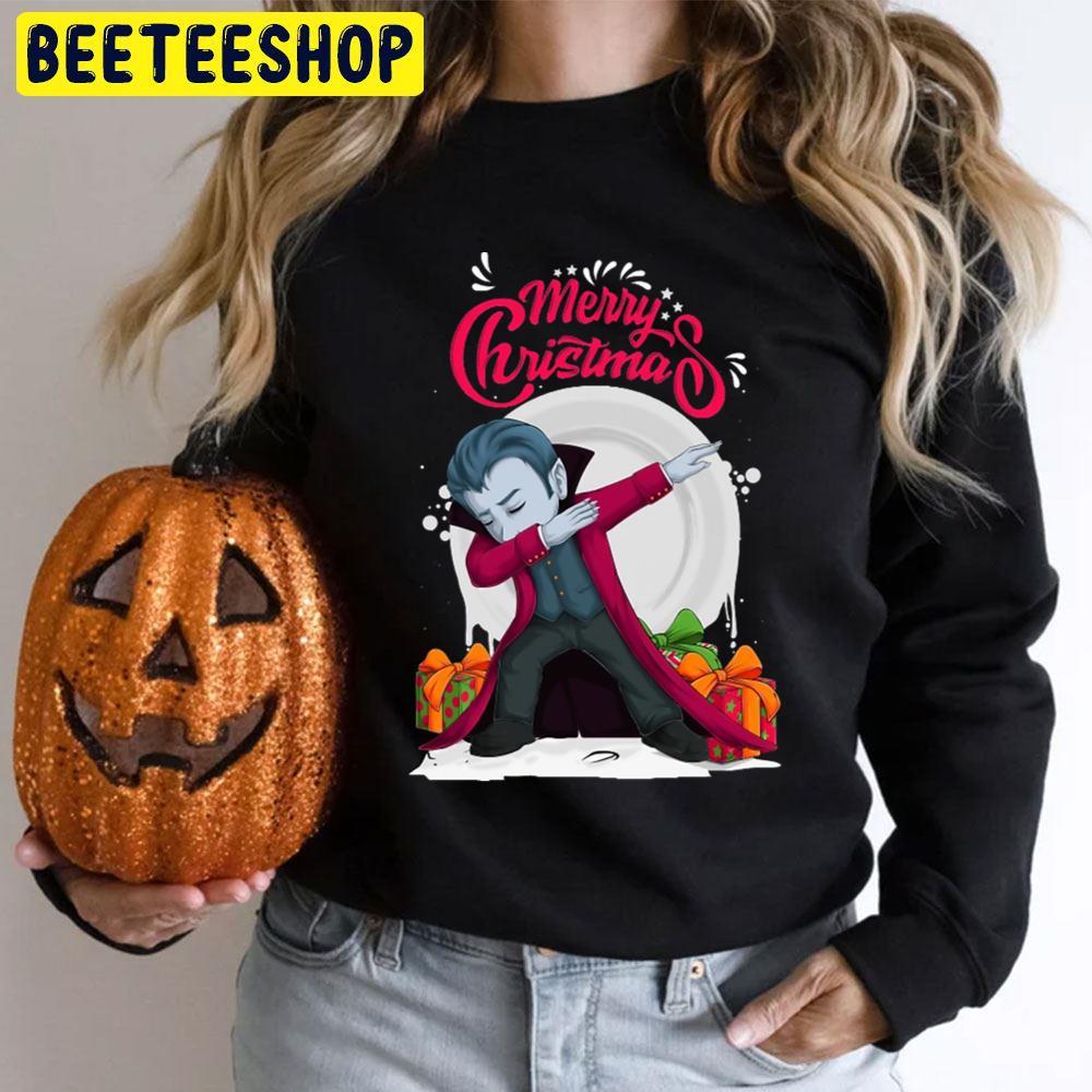 Funny Christmas Dabbing Dracula Halloween Beeteeshop Trending Unisex T-Shirt Funny Christmas Dabbing Dracula Halloween Beeteeshop Trending Unisex T-Shirt