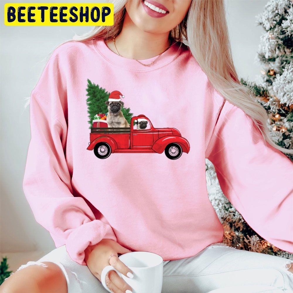 Funny Christmas Pug Dog Lovers Owners Christmas Xmas Beeteeshop Trending Unisex Hoodie Funny Christmas Pug Dog Lovers Owners Christmas Xmas Beeteeshop Trending Unisex Hoodie