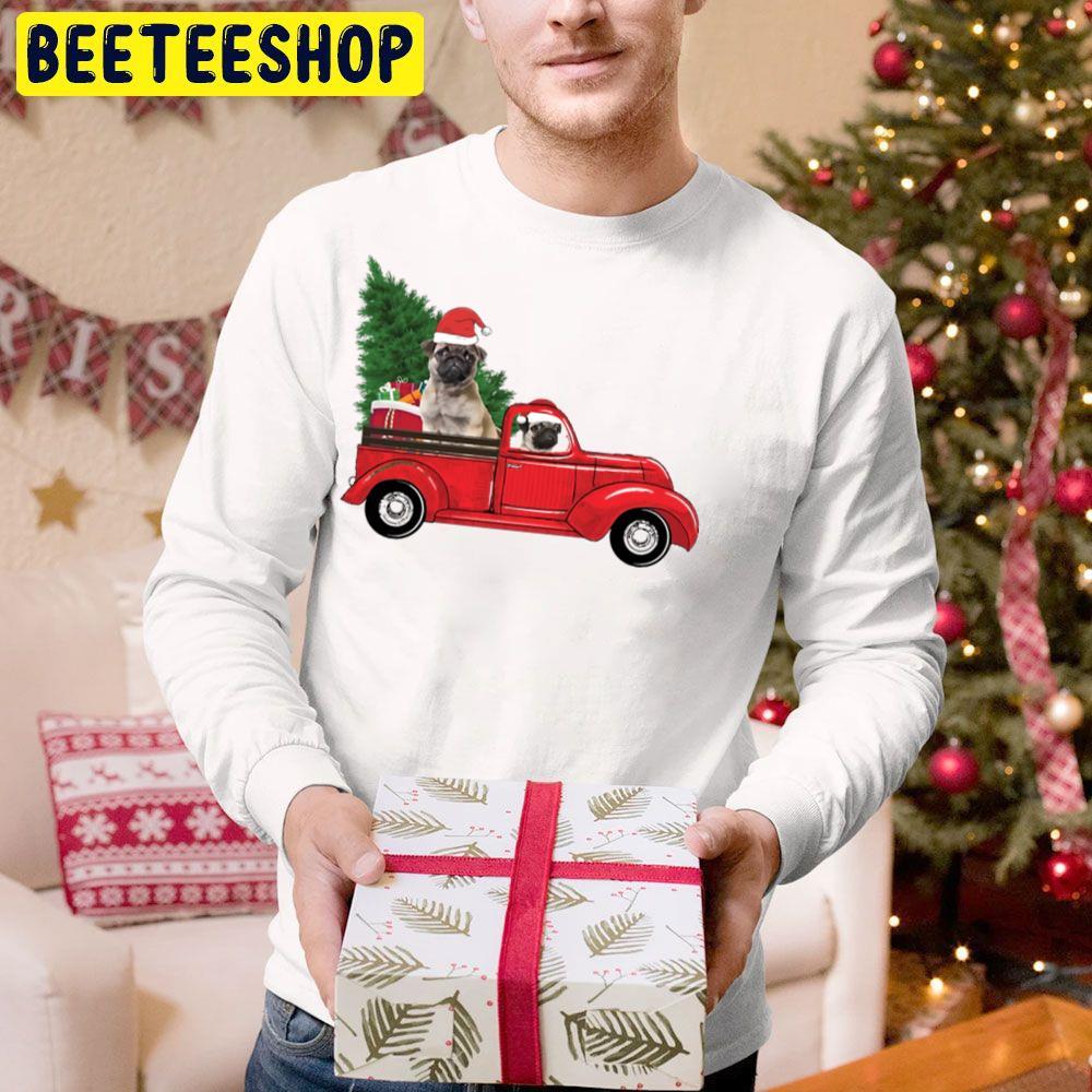 Funny Christmas Pug Dog Lovers Owners Christmas Xmas Beeteeshop Trending Unisex Hoodie Funny Christmas Pug Dog Lovers Owners Christmas Xmas Beeteeshop Trending Unisex Hoodie