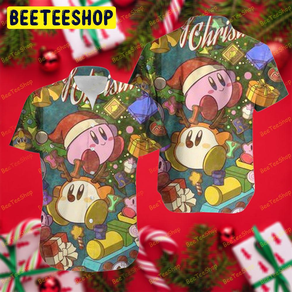 Funny Kirby Christmas 10 Trending Hawaii Shirt Funny Kirby Christmas 10 Trending Hawaii Shirt
