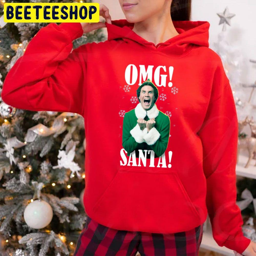 Funny Omg Elf Christmas Beeteeshop Trending Unisex Hoodie Funny Omg Elf Christmas Beeteeshop Trending Unisex Hoodie