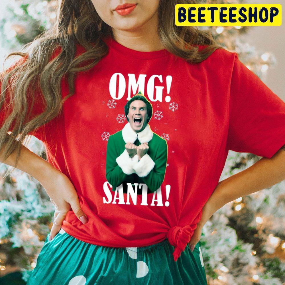 Funny Omg Elf Christmas Beeteeshop Trending Unisex Hoodie Funny Omg Elf Christmas Beeteeshop Trending Unisex Hoodie