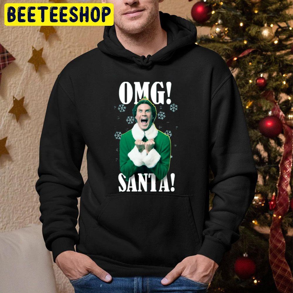 Funny Omg Elf Christmas Beeteeshop Trending Unisex Hoodie Funny Omg Elf Christmas Beeteeshop Trending Unisex Hoodie