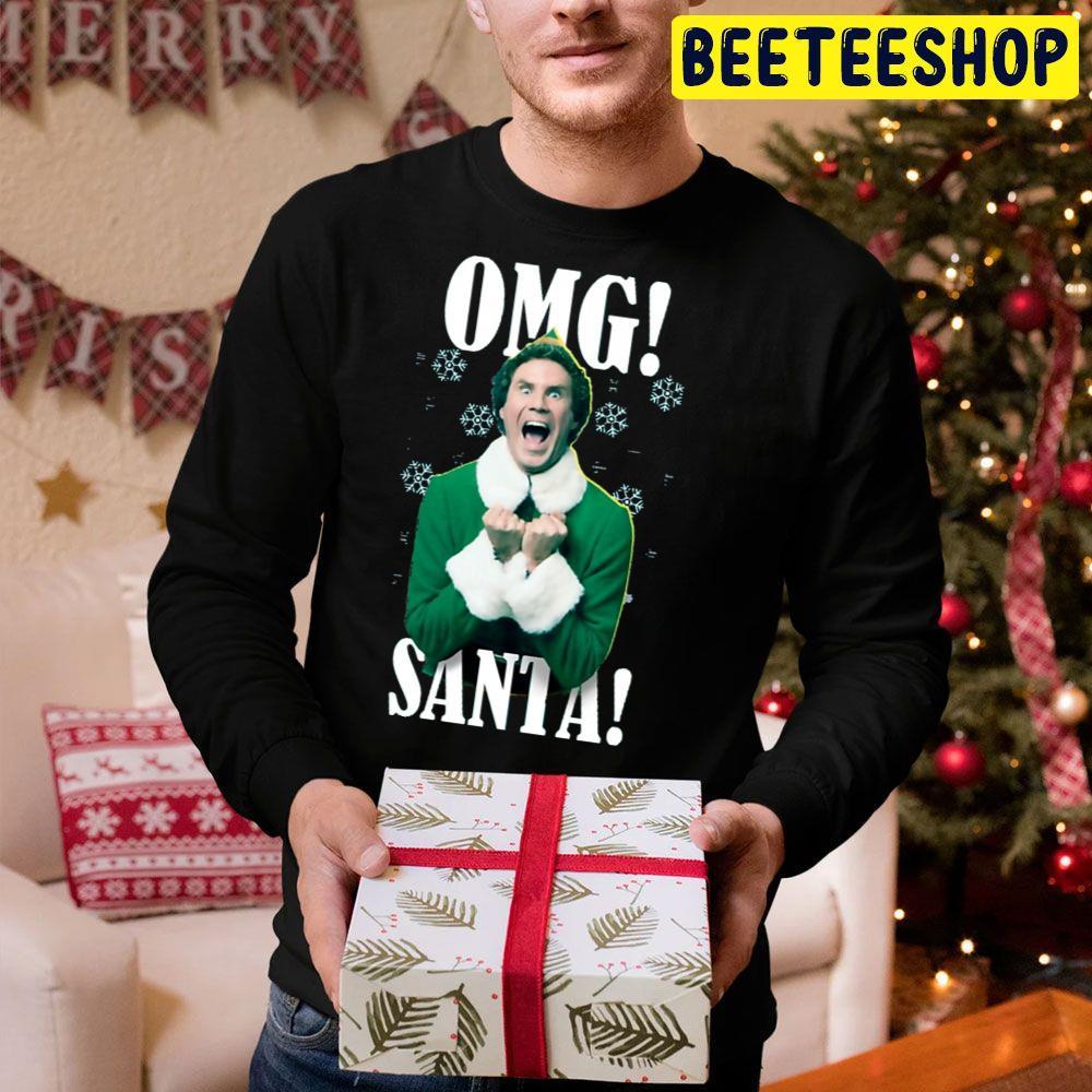 Funny Omg Elf Christmas Beeteeshop Trending Unisex Hoodie Funny Omg Elf Christmas Beeteeshop Trending Unisex Hoodie