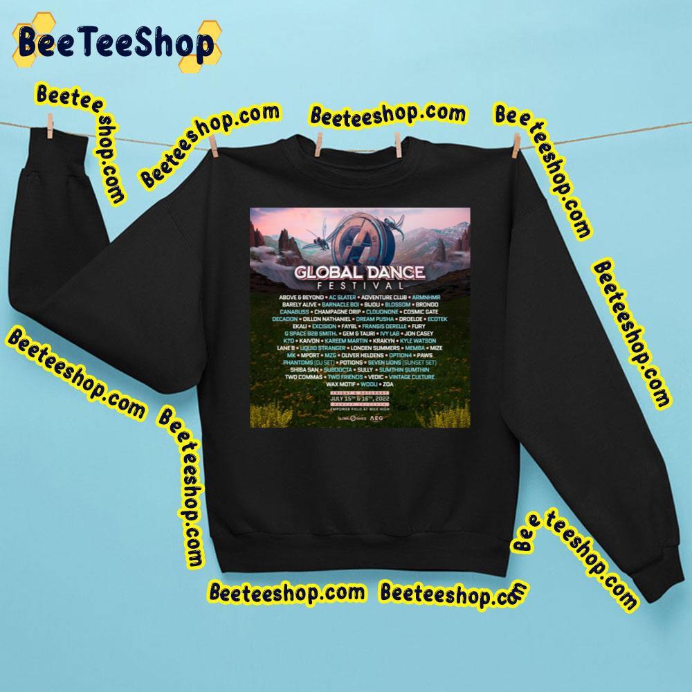 Global Dance Festival 2022 Beeteeshop Trending Unisex T-Shirt Global Dance Festival 2022 Beeteeshop Trending Unisex T-Shirt