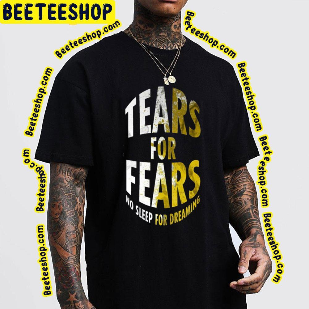 Gold Logo Tears For Fears Beeteeshop Trending Unisex T-Shirt Gold Logo Tears For Fears Beeteeshop Trending Unisex T-Shirt