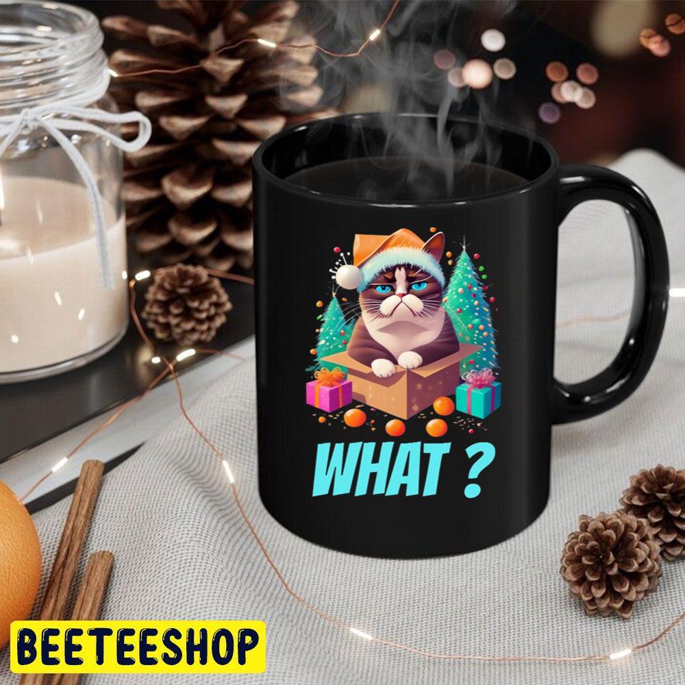 Grumpy Christmas Cat What Beeteeshop Trending Unisex Sweatshirt Grumpy Christmas Cat What Beeteeshop Trending Unisex Sweatshirt