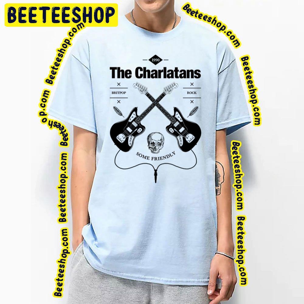 Guitar The Charlatans Unisex T-Shirt Guitar The Charlatans Unisex T-Shirt