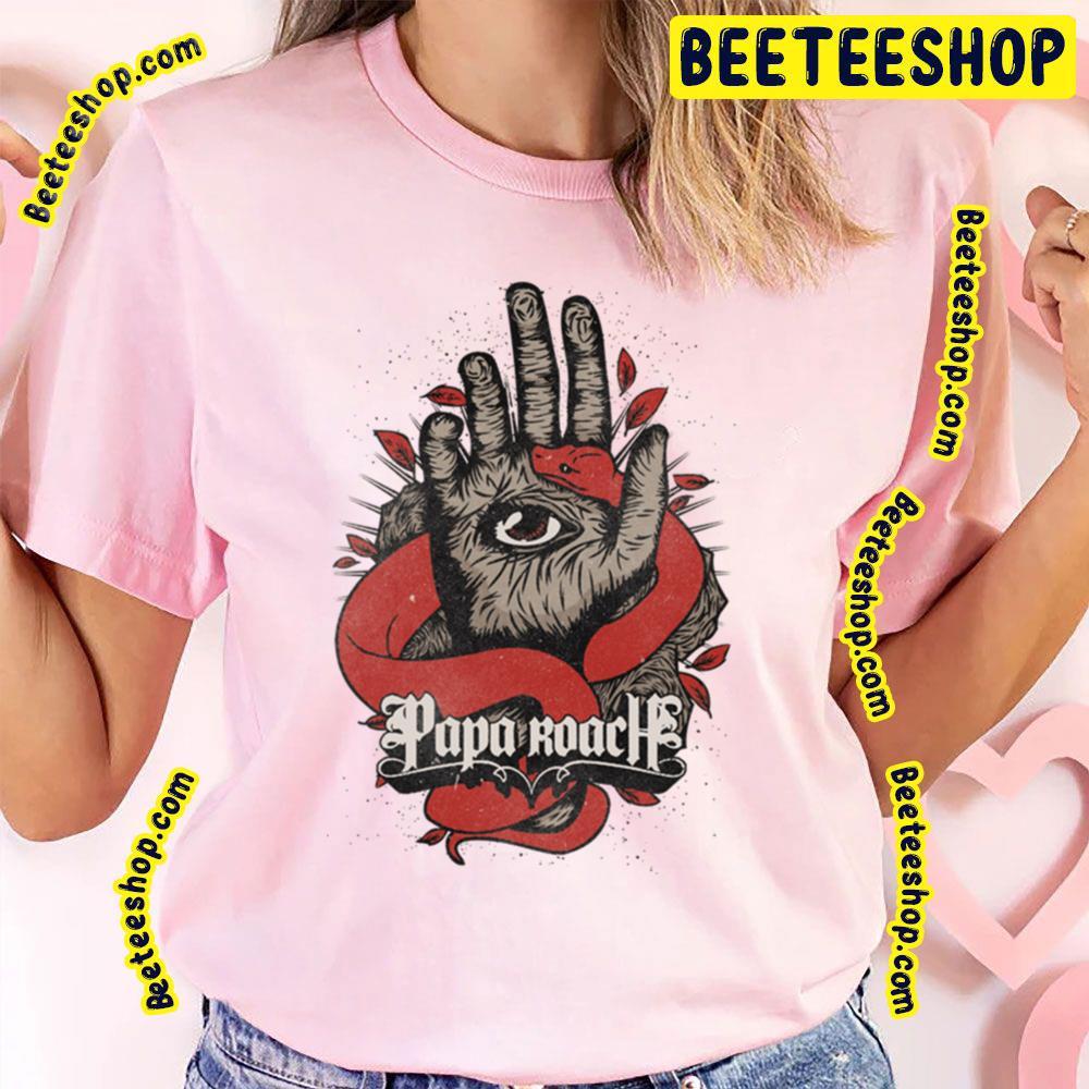 Hand Eye Papa Roach Unisex T-Shirt Hand Eye Papa Roach Unisex T-Shirt