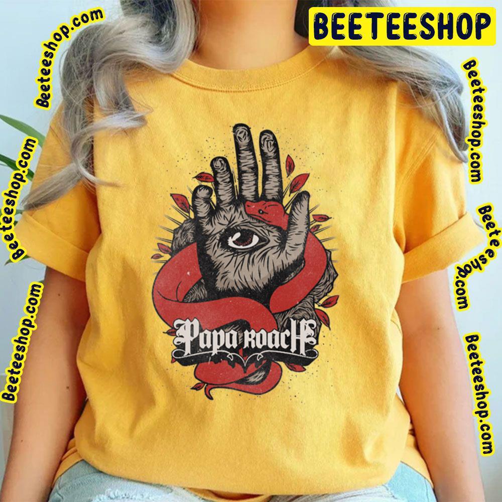 Hand Eye Papa Roach Unisex T-Shirt Hand Eye Papa Roach Unisex T-Shirt