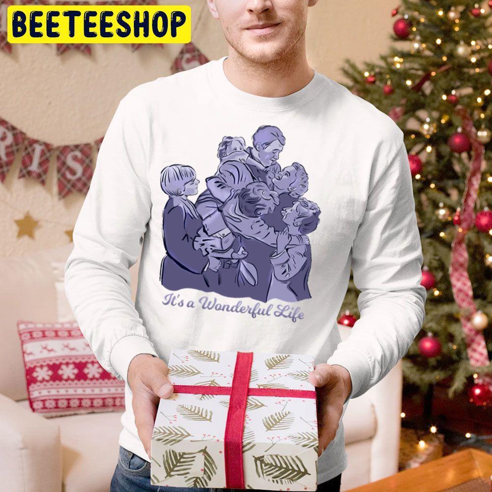 Happy Family It's A Wonderful Life Christmas Beeteeshop Trending Unisex Hoodie Happy Family It's A Wonderful Life Christmas Beeteeshop Trending Unisex Hoodie
