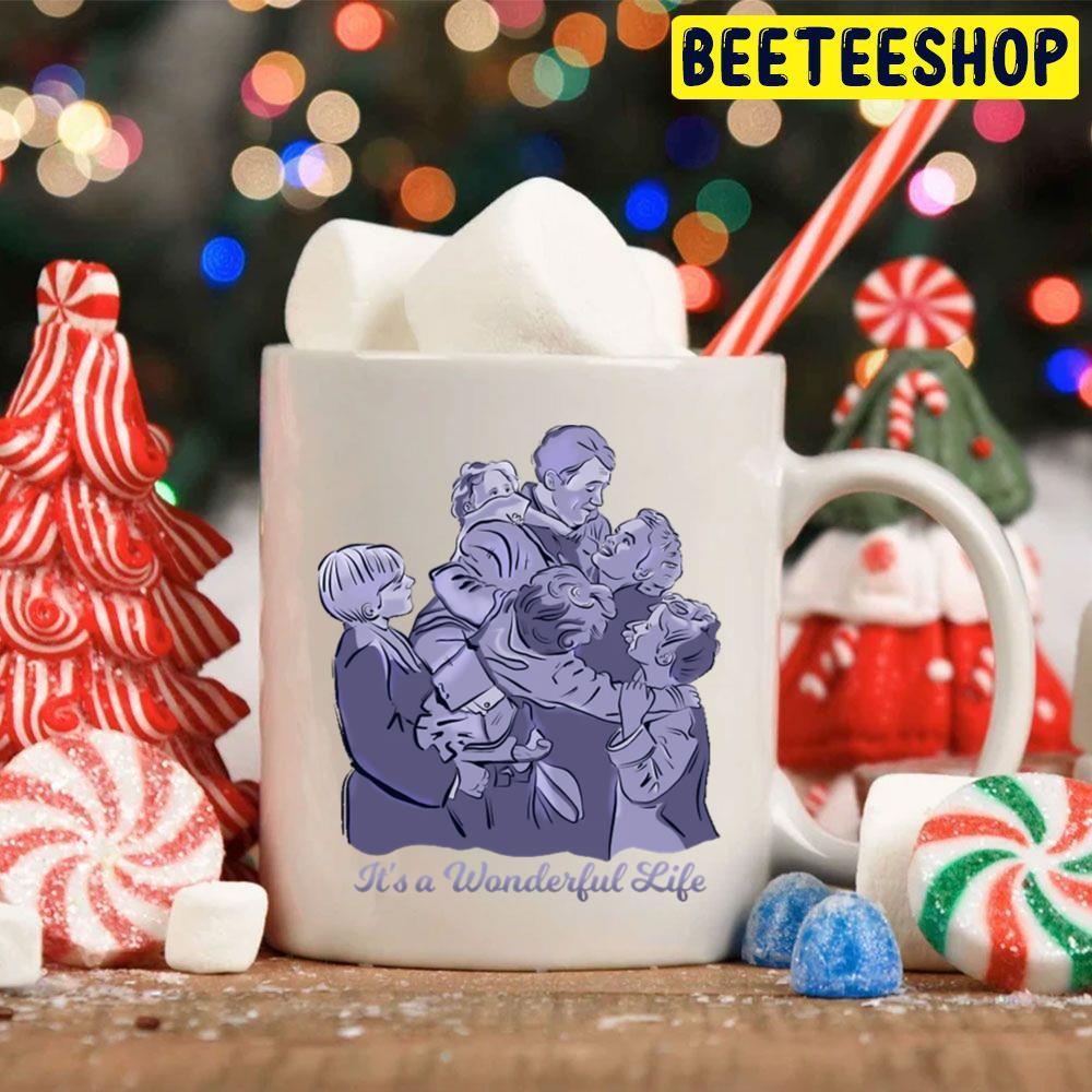 Happy Family It's A Wonderful Life Christmas Beeteeshop Trending Unisex Hoodie Happy Family It's A Wonderful Life Christmas Beeteeshop Trending Unisex Hoodie