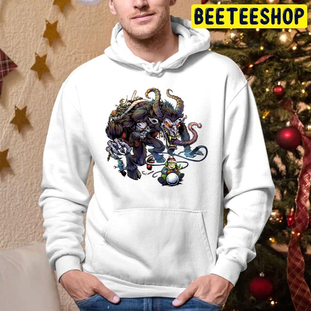 Happy Movie Krampus Christmas Beeteeshop Trending Unisex Hoodie Happy Movie Krampus Christmas Beeteeshop Trending Unisex Hoodie