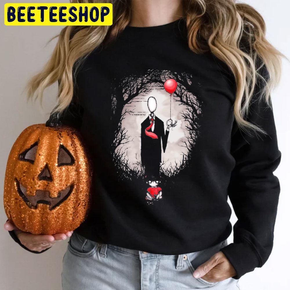 Happy Slenderman Halloween Beeteeshop Unisex T-Shirt Happy Slenderman Halloween Beeteeshop Unisex T-Shirt