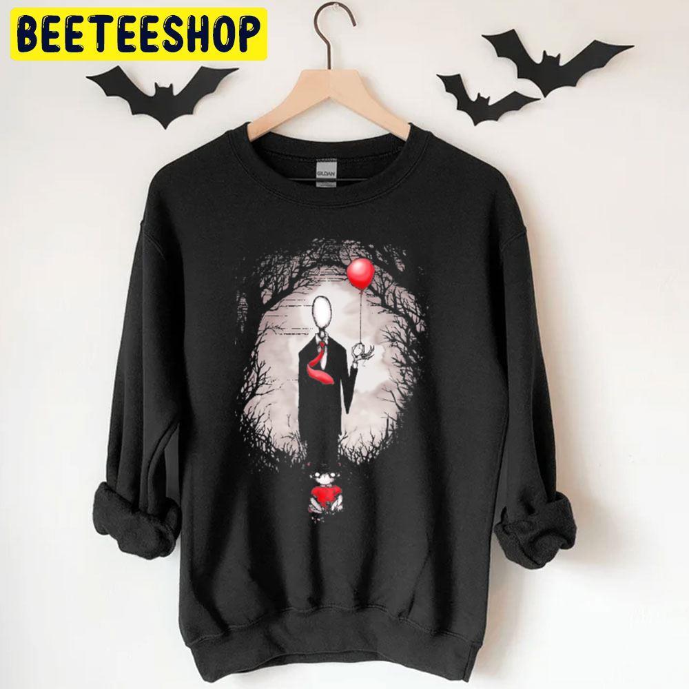 Happy Slenderman Halloween Beeteeshop Unisex T-Shirt Happy Slenderman Halloween Beeteeshop Unisex T-Shirt