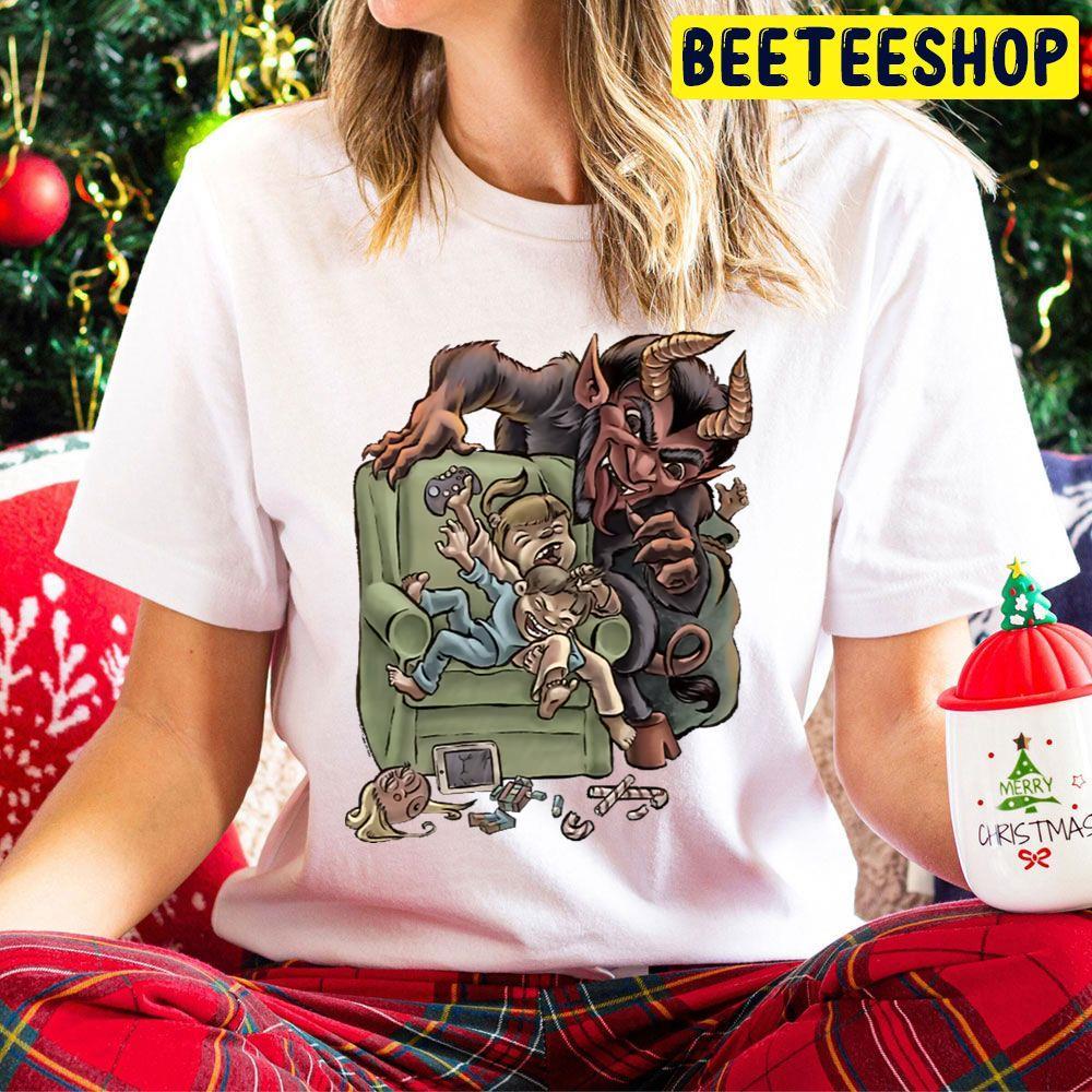Happy Story Krampus Christmas Beeteeshop Trending Unisex Hoodie Happy Story Krampus Christmas Beeteeshop Trending Unisex Hoodie