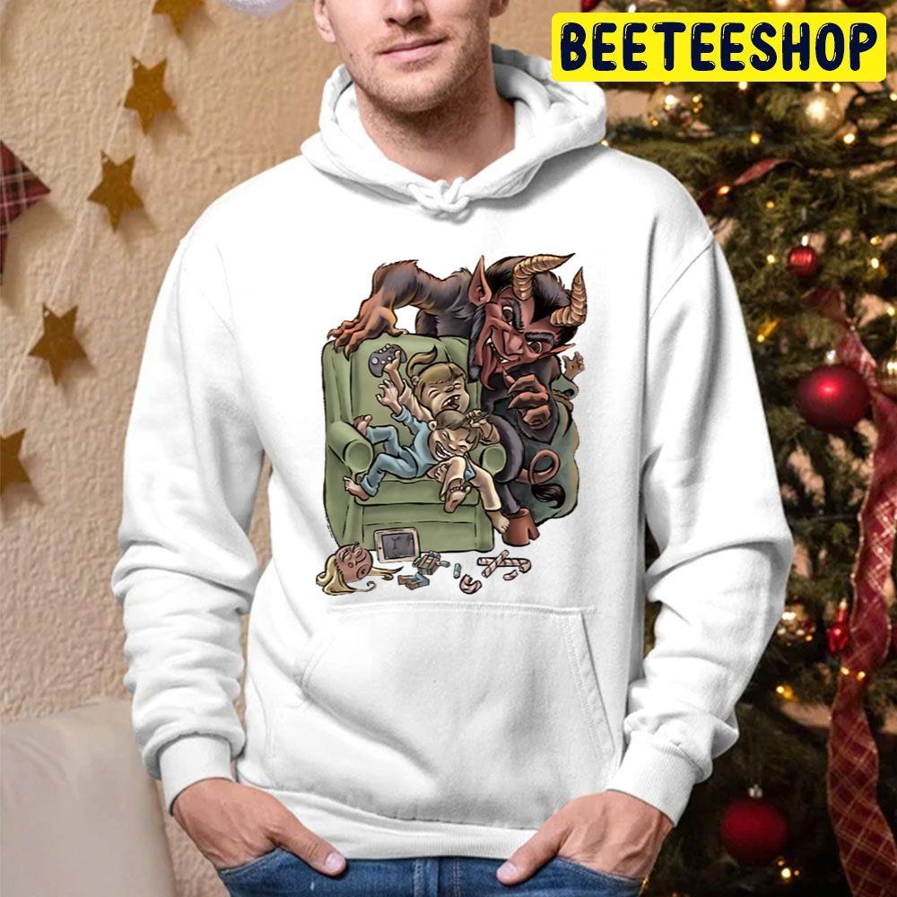 Happy Story Krampus Christmas Beeteeshop Trending Unisex Hoodie Happy Story Krampus Christmas Beeteeshop Trending Unisex Hoodie