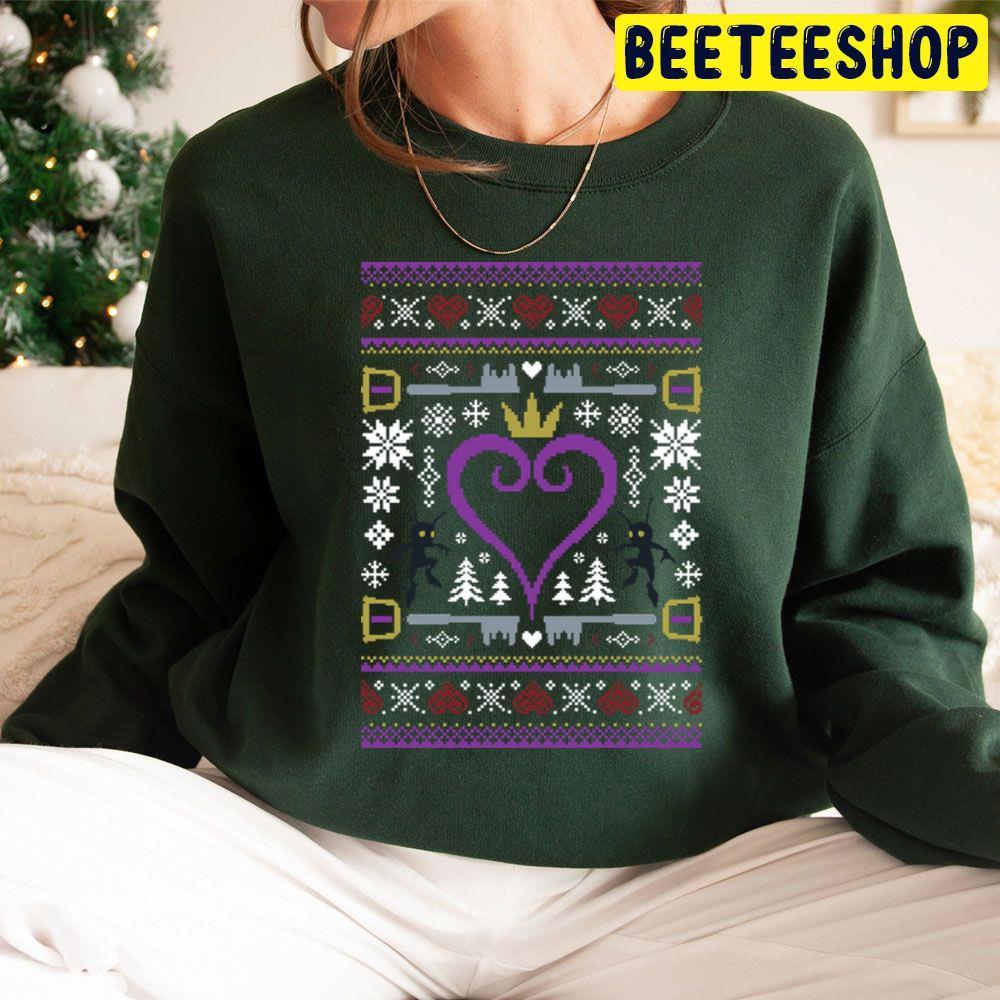 Hearts Ugly Christmas Beeteeshop Trending Unisex Sweatshirt Hearts Ugly Christmas Beeteeshop Trending Unisex Sweatshirt