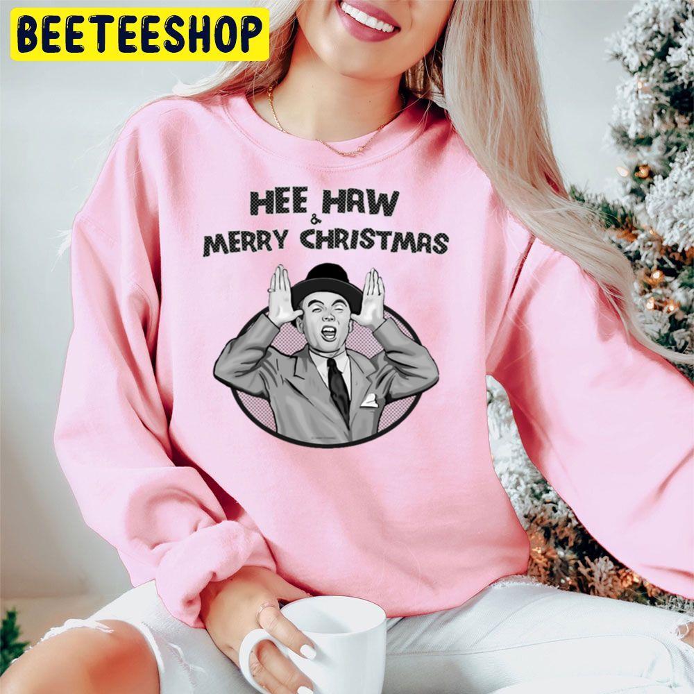 Hee Haw And Merry Christmas It's A Wonderful Life Beeteeshop Trending Unisex Hoodie Hee Haw And Merry Christmas It's A Wonderful Life Beeteeshop Trending Unisex Hoodie