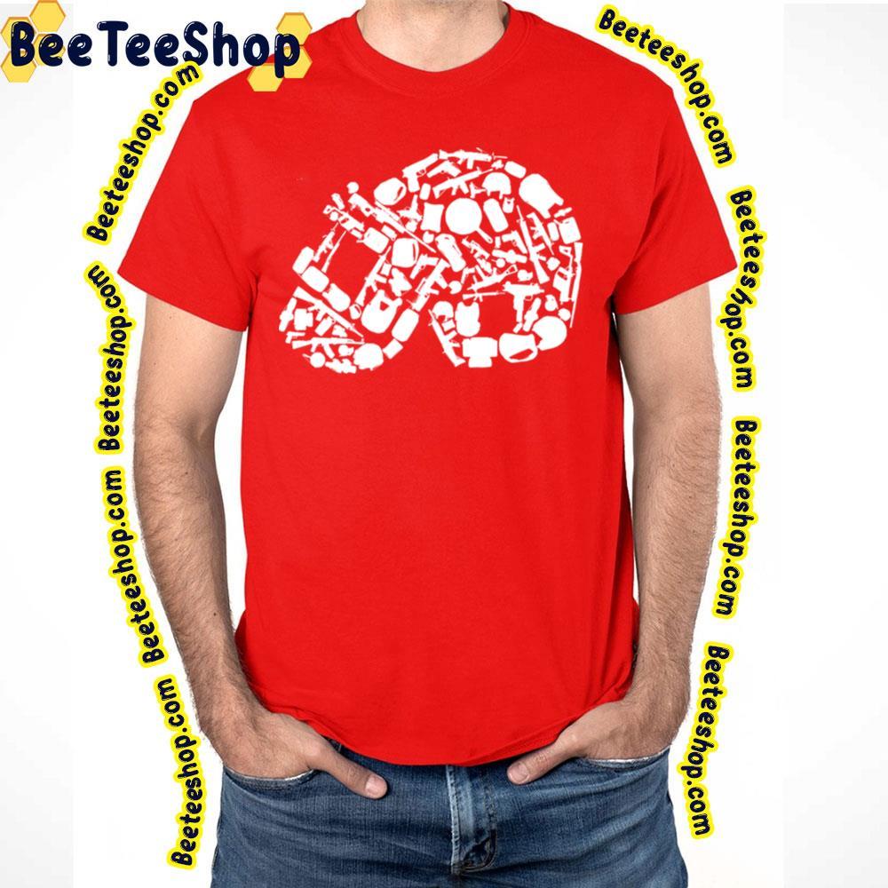 Helmet Playerunknown's Battlegrounds Unisex T-Shirt Helmet Playerunknown's Battlegrounds Unisex T-Shirt