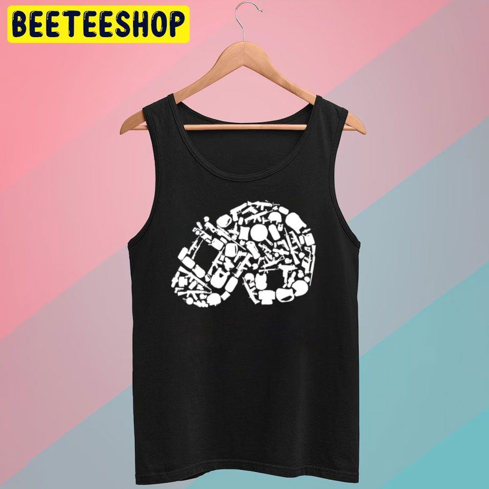 Helmet Playerunknown's Battlegrounds Unisex T-Shirt Helmet Playerunknown's Battlegrounds Unisex T-Shirt