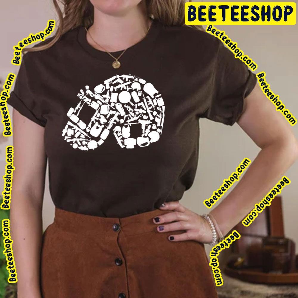 Helmet Playerunknown's Battlegrounds Unisex T-Shirt Helmet Playerunknown's Battlegrounds Unisex T-Shirt