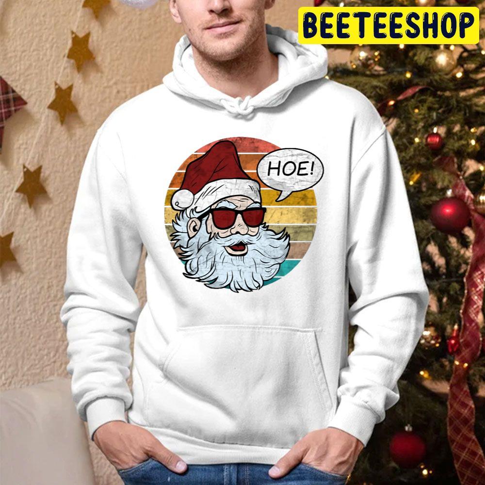 Hoe Bad Santa Christmas Beeteeshop Trending Unisex Hoodie Hoe Bad Santa Christmas Beeteeshop Trending Unisex Hoodie