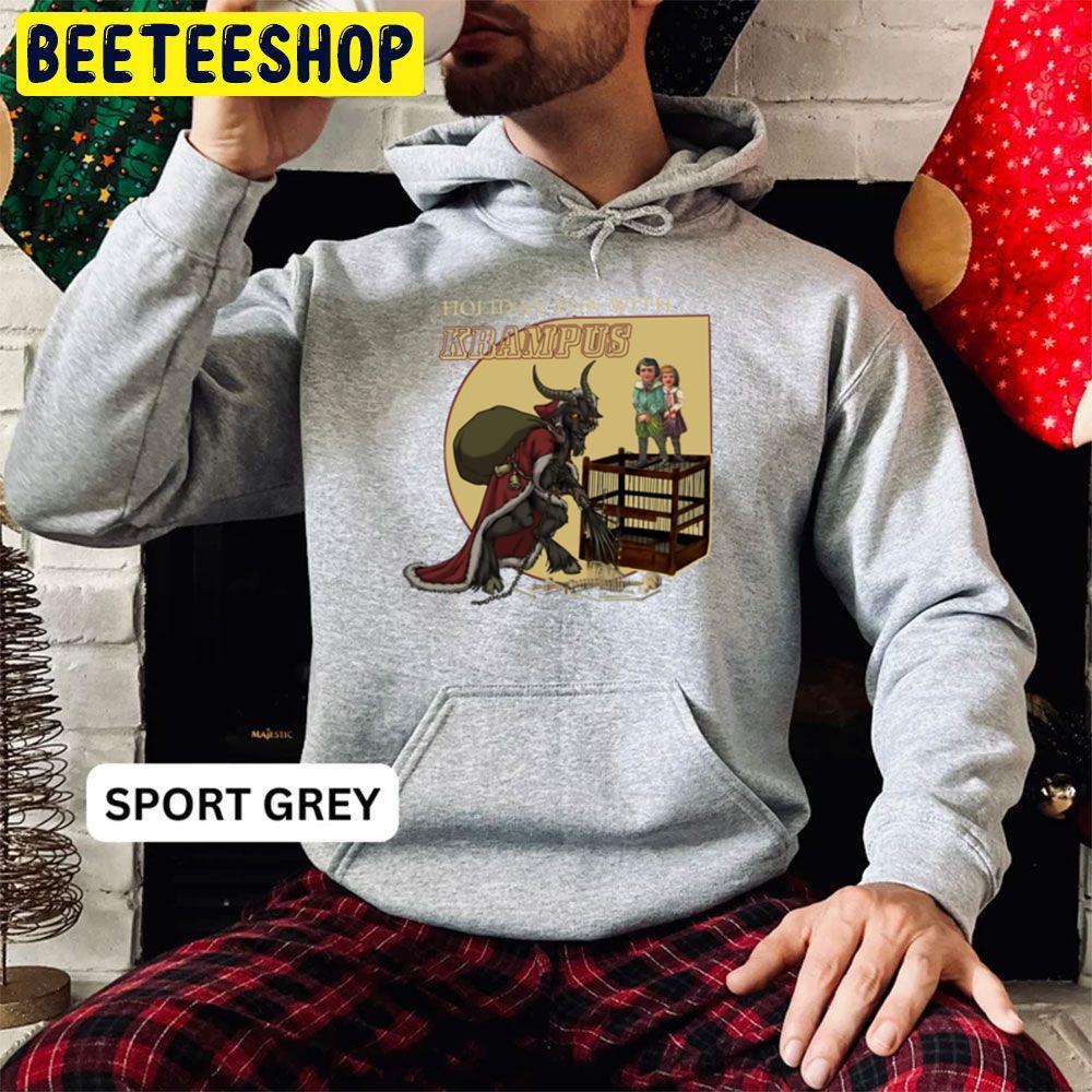Holiday Fun With Krampus Christmas Beeteeshop Trending Unisex Hoodie Holiday Fun With Krampus Christmas Beeteeshop Trending Unisex Hoodie