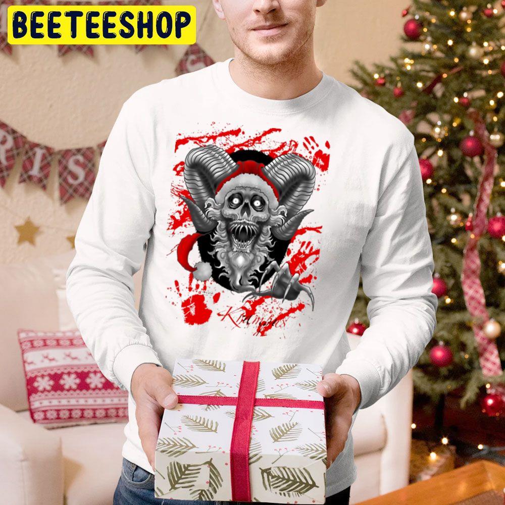 Horror Krampus Christmas Beeteeshop Trending Unisex Hoodie Horror Krampus Christmas Beeteeshop Trending Unisex Hoodie