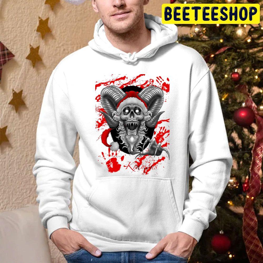Horror Krampus Christmas Beeteeshop Trending Unisex Hoodie Horror Krampus Christmas Beeteeshop Trending Unisex Hoodie