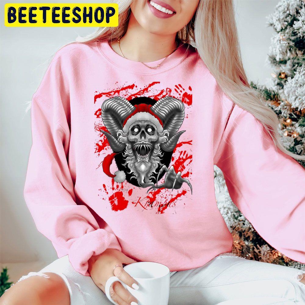 Horror Krampus Christmas Beeteeshop Trending Unisex Hoodie Horror Krampus Christmas Beeteeshop Trending Unisex Hoodie