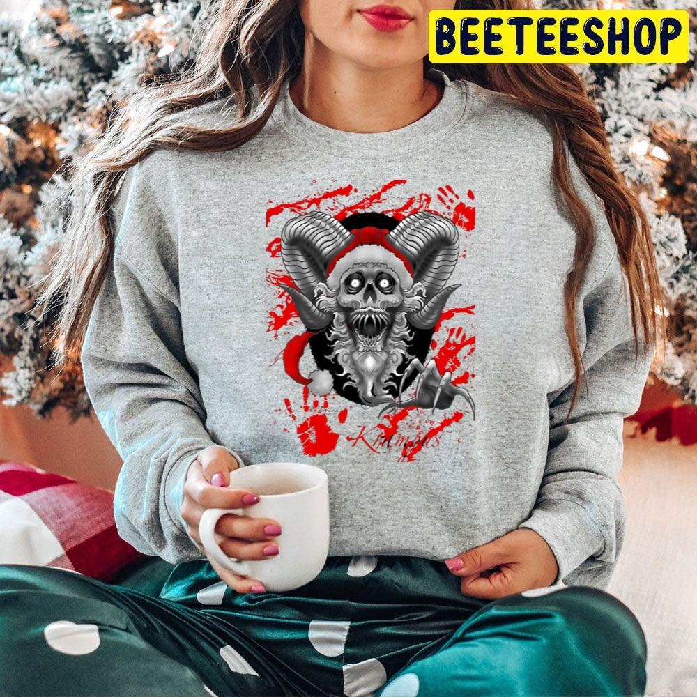 Horror Krampus Christmas Beeteeshop Trending Unisex Hoodie Horror Krampus Christmas Beeteeshop Trending Unisex Hoodie